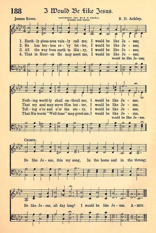 The Popular Hymnal page 145