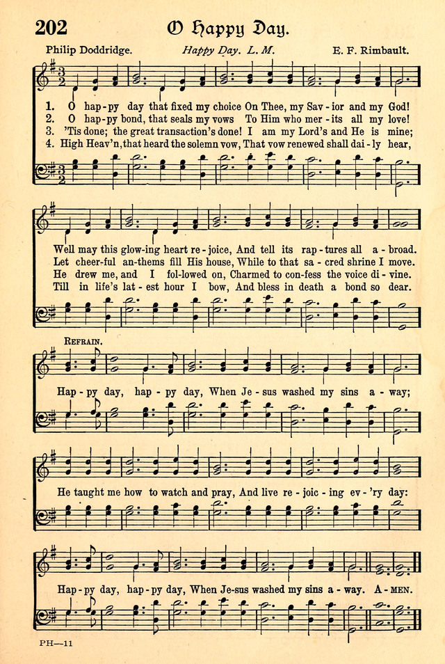 The Popular Hymnal page 159