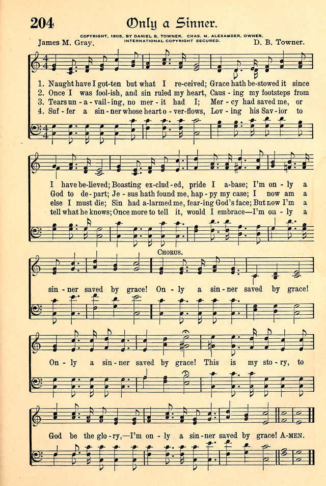 The Popular Hymnal page 161