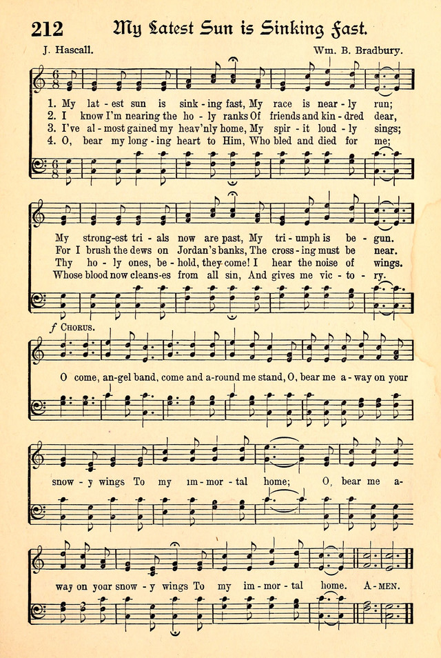 The Popular Hymnal page 169