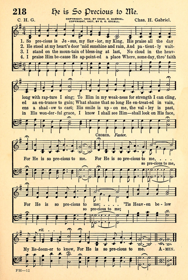 The Popular Hymnal page 175