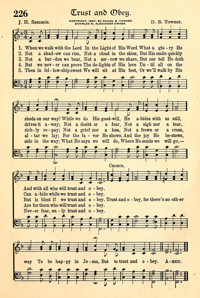 The Popular Hymnal page 183
