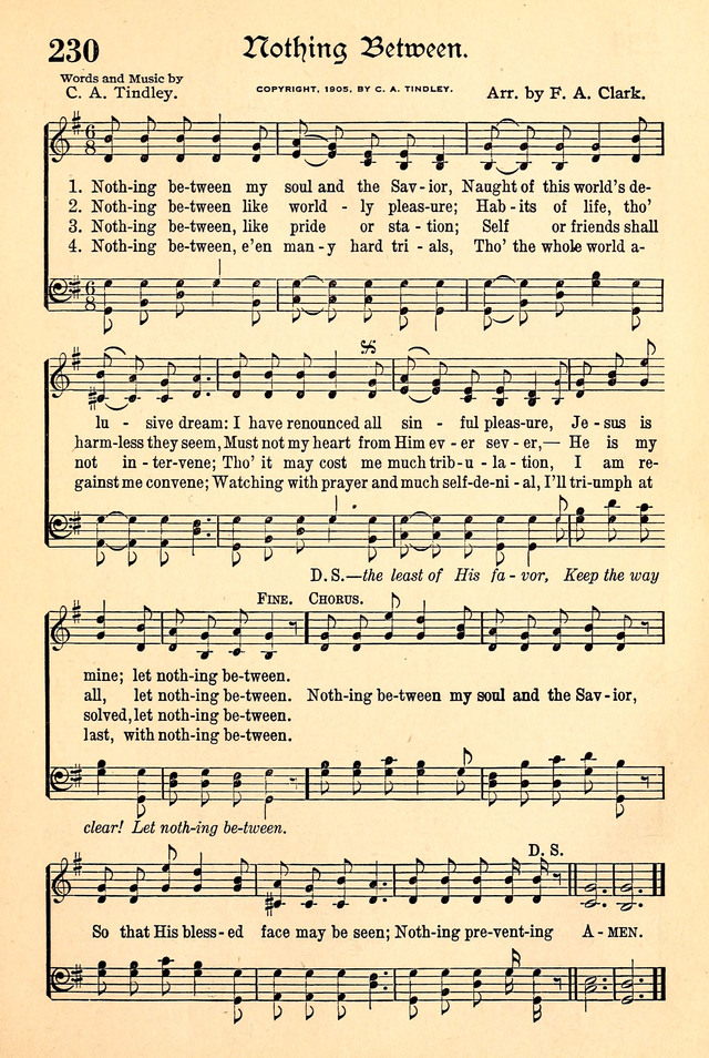 The Popular Hymnal page 187
