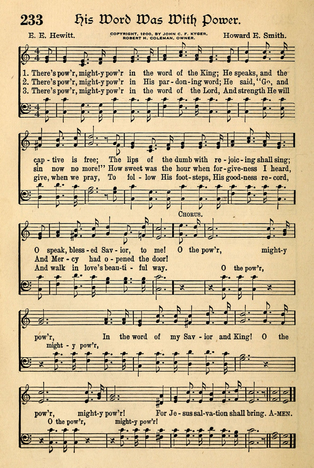 The Popular Hymnal page 190