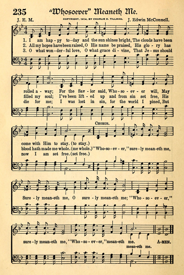 The Popular Hymnal page 192