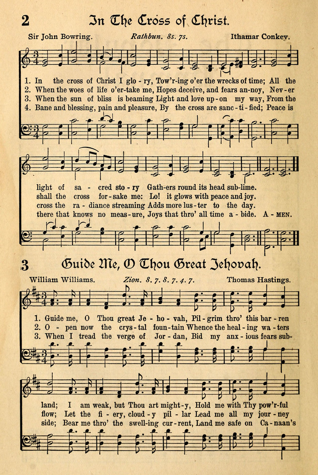 The Popular Hymnal page 2