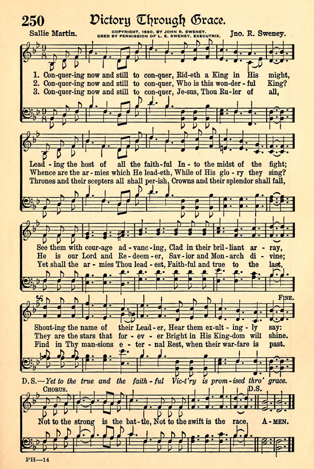 The Popular Hymnal page 207