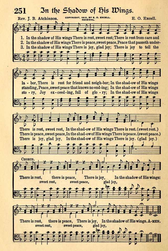 The Popular Hymnal page 208