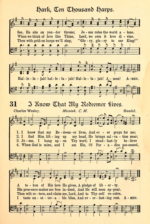 The Popular Hymnal page 21