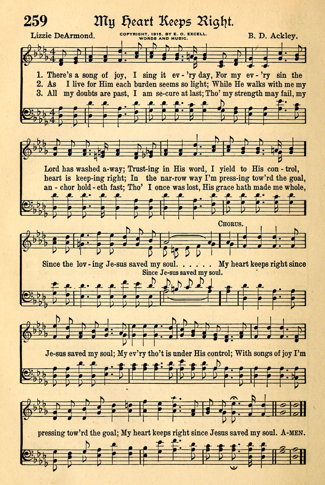 The Popular Hymnal page 216