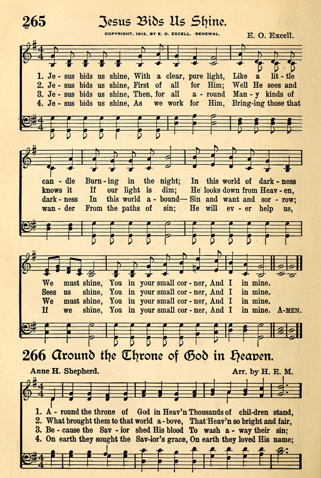 The Popular Hymnal page 222