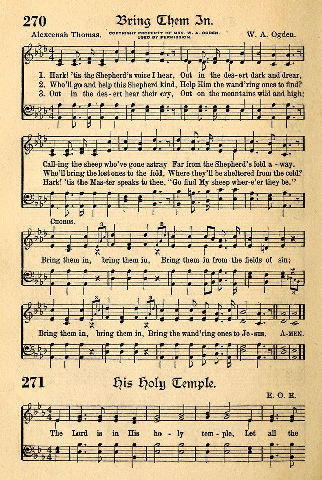 The Popular Hymnal page 226