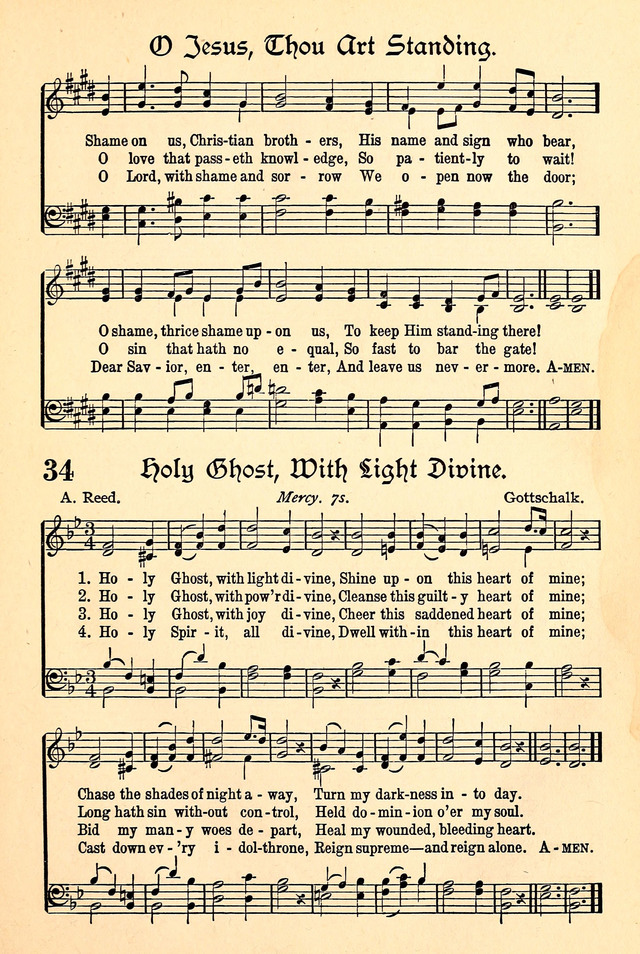 The Popular Hymnal page 23