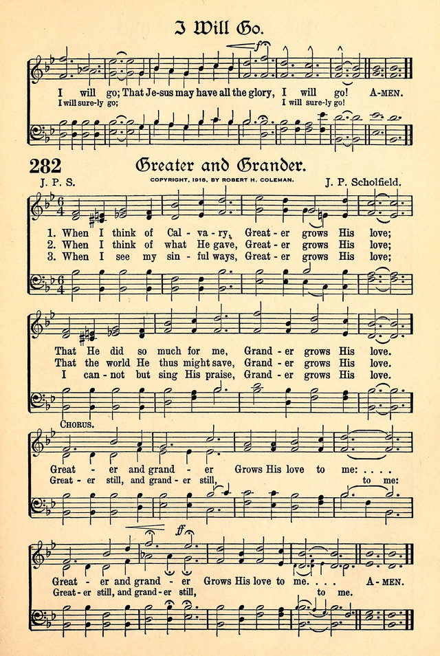 The Popular Hymnal page 237