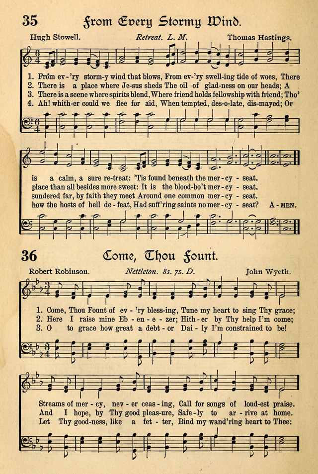 The Popular Hymnal page 24