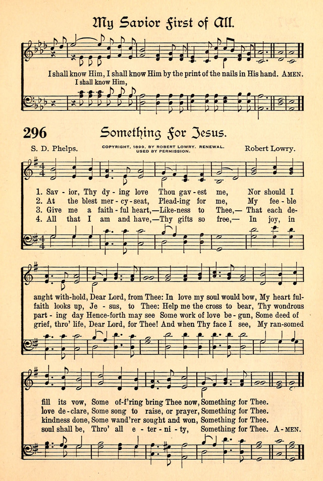 The Popular Hymnal page 251