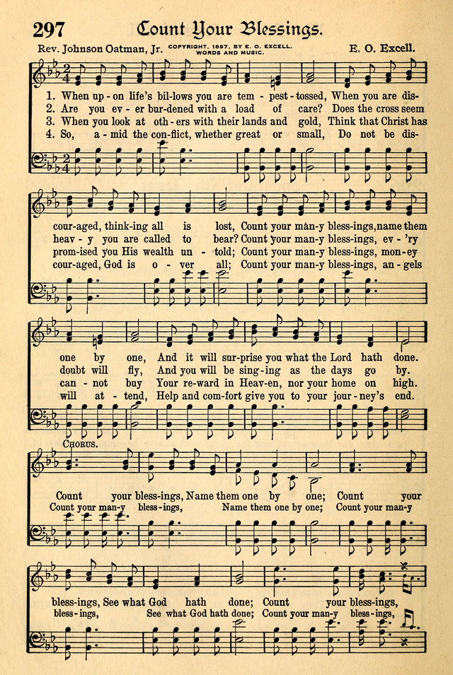 The Popular Hymnal page 252