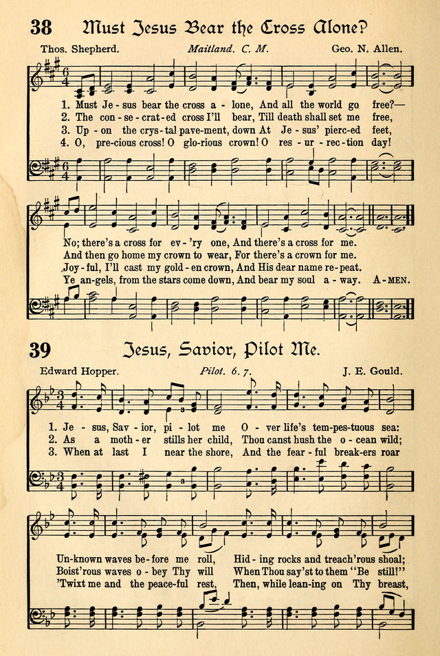 The Popular Hymnal page 26