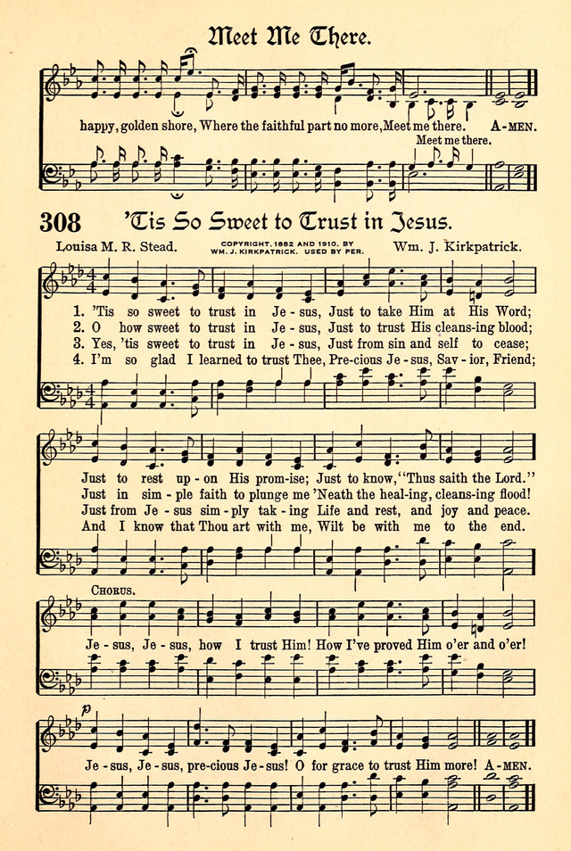 The Popular Hymnal page 263