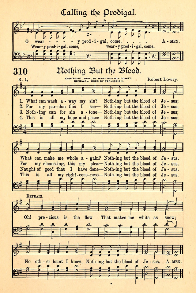 The Popular Hymnal page 265
