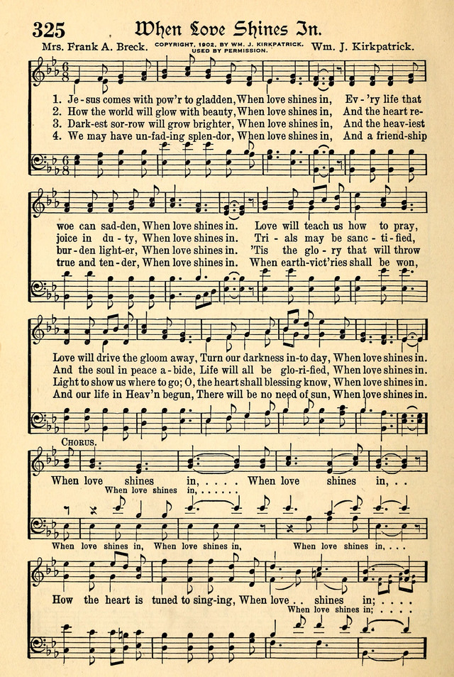 The Popular Hymnal page 280