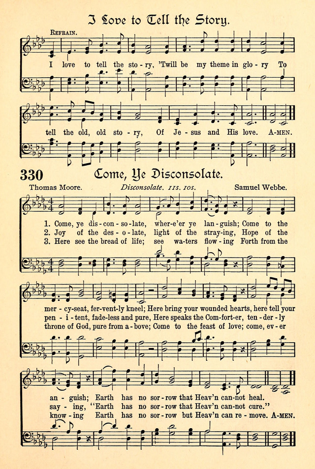 The Popular Hymnal page 285