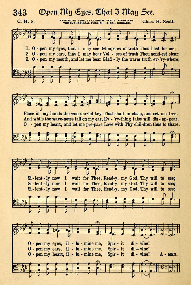 The Popular Hymnal page 298