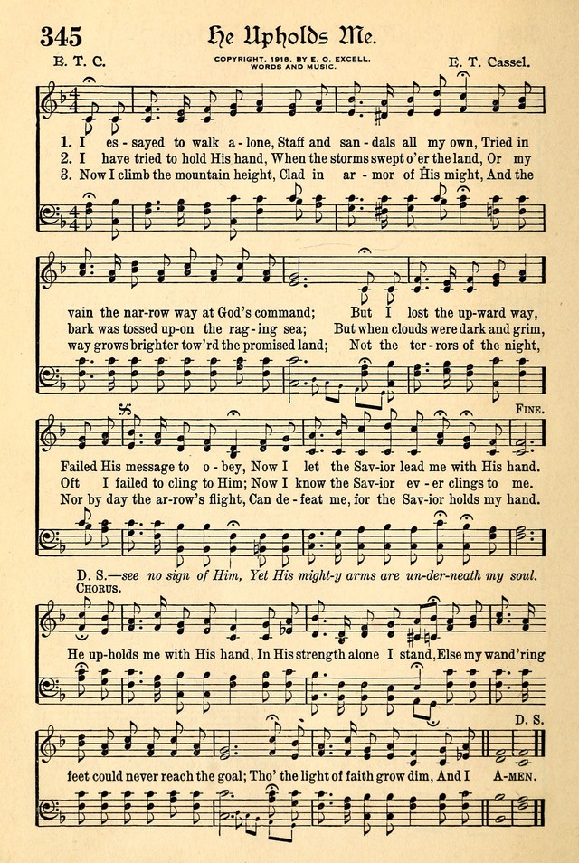 The Popular Hymnal page 300