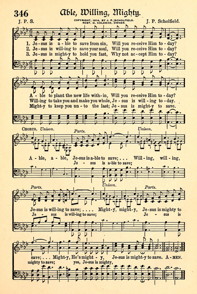 The Popular Hymnal page 301