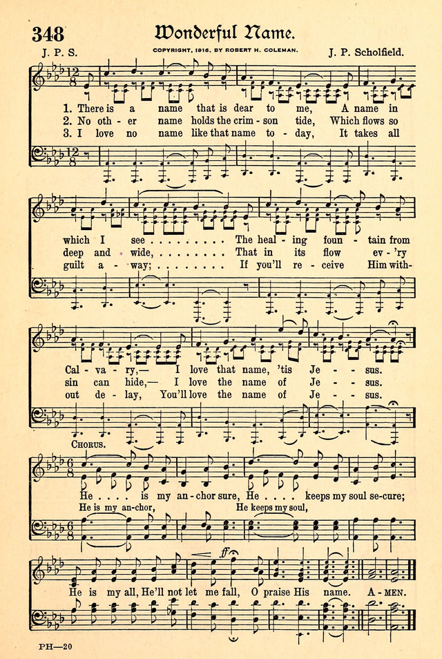 The Popular Hymnal page 303