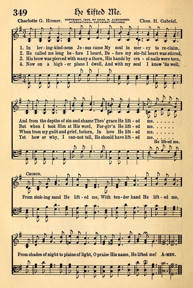 The Popular Hymnal page 304
