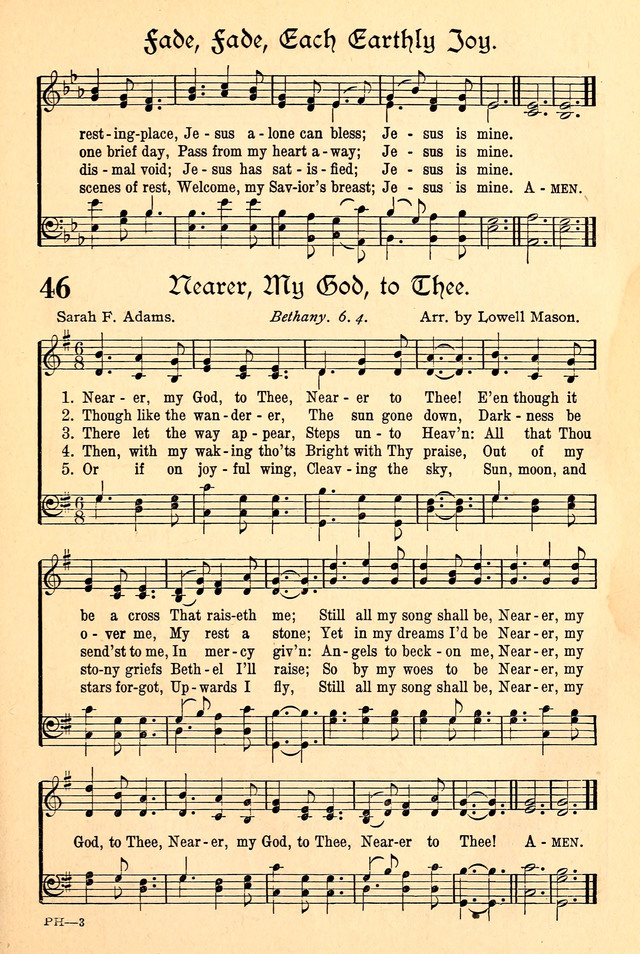 The Popular Hymnal page 31