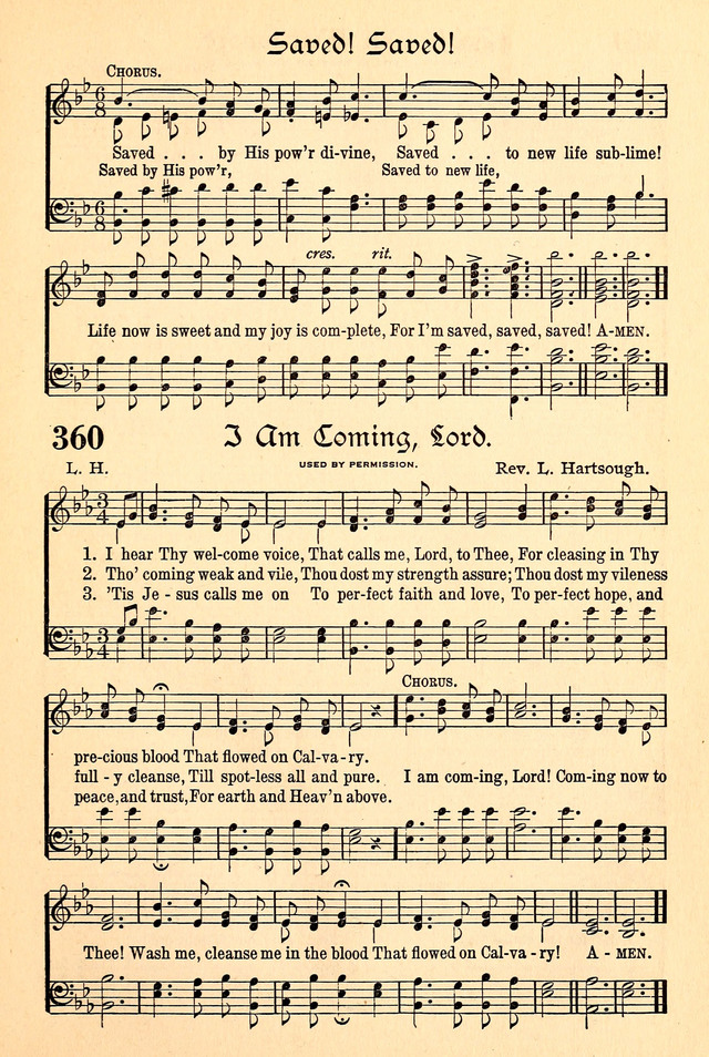 The Popular Hymnal page 315