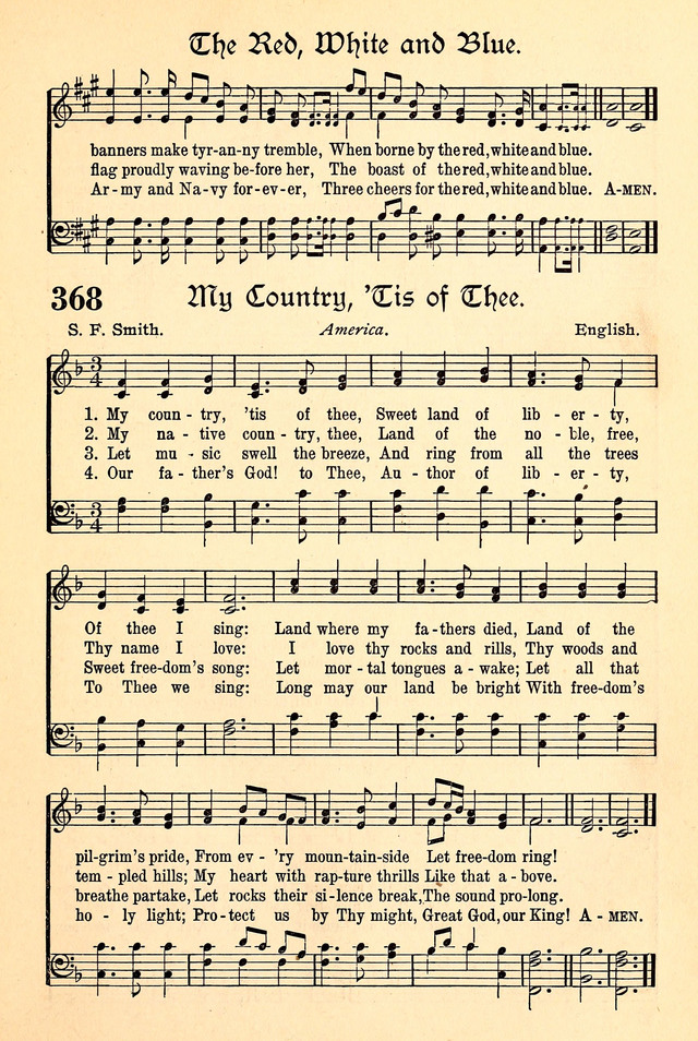 The Popular Hymnal page 325