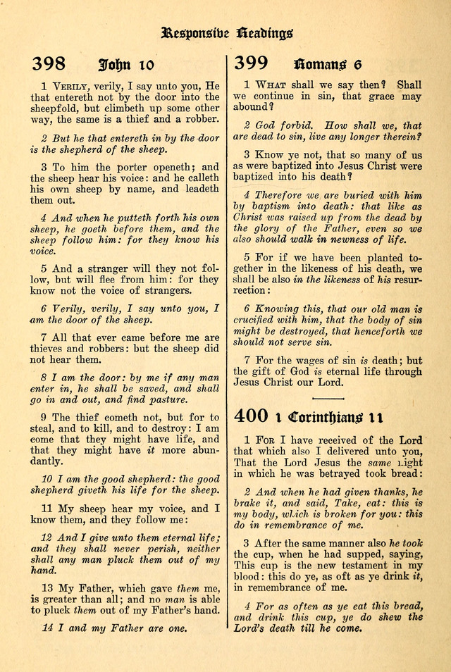 The Popular Hymnal page 338