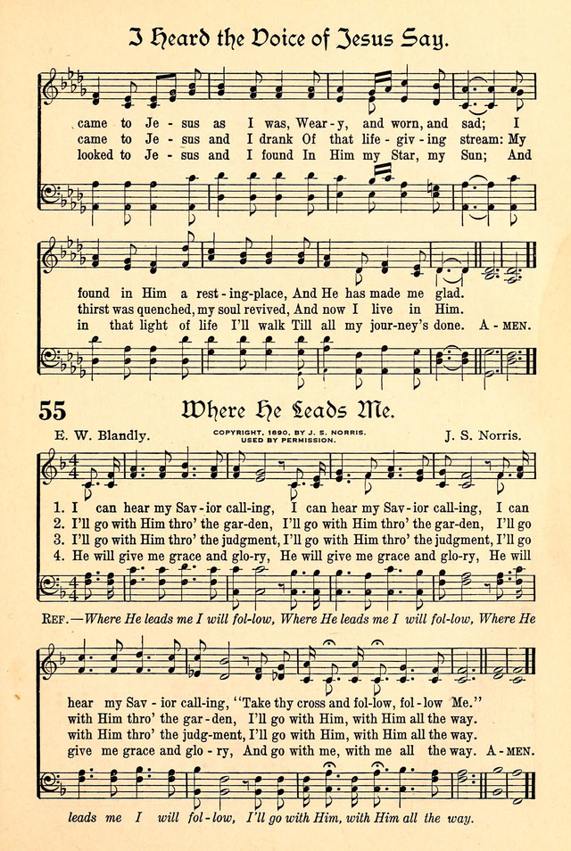 The Popular Hymnal page 37