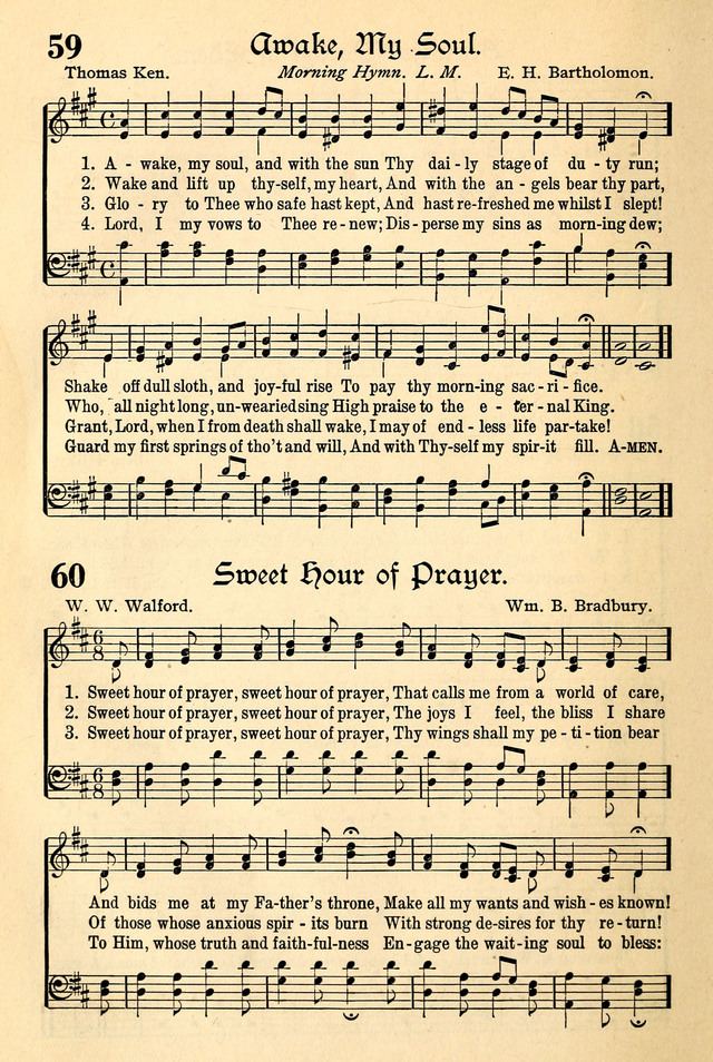 The Popular Hymnal page 40