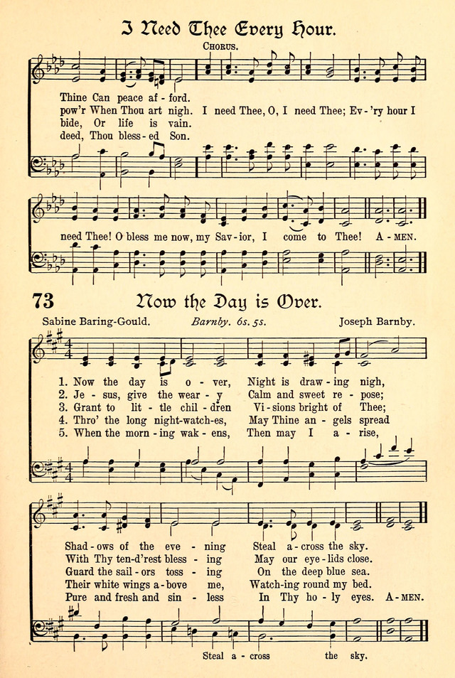 The Popular Hymnal page 49