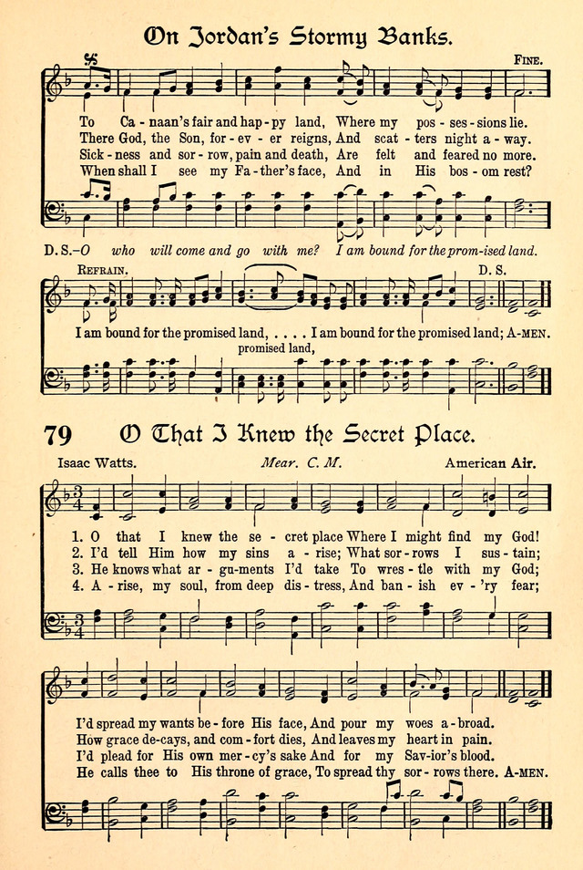 The Popular Hymnal page 53