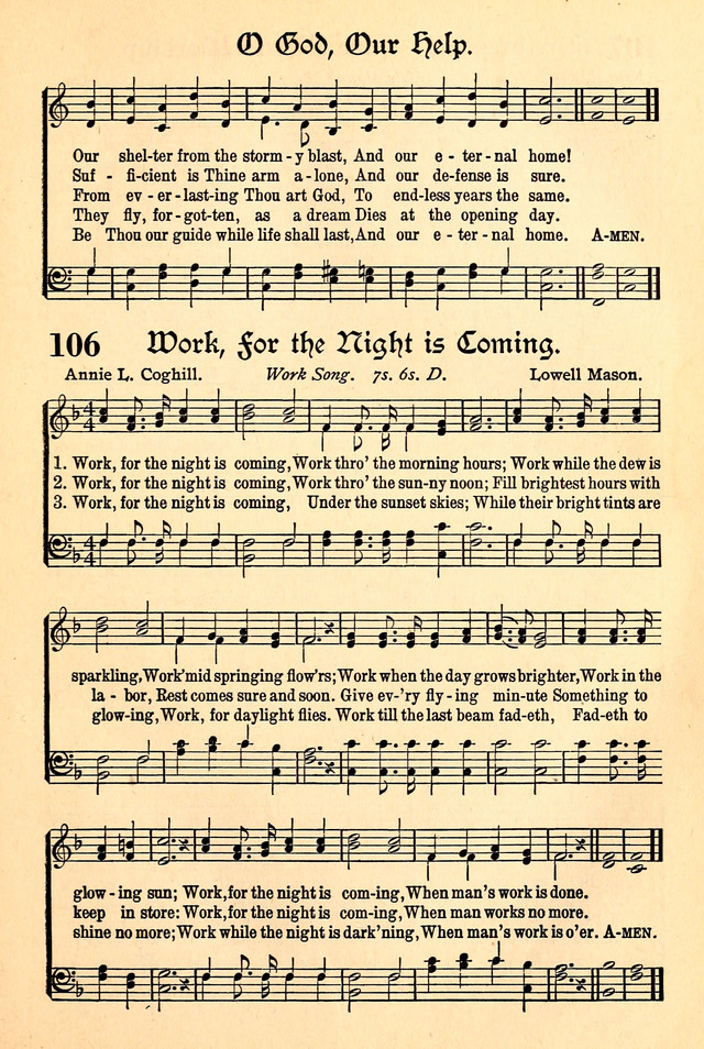 The Popular Hymnal page 71