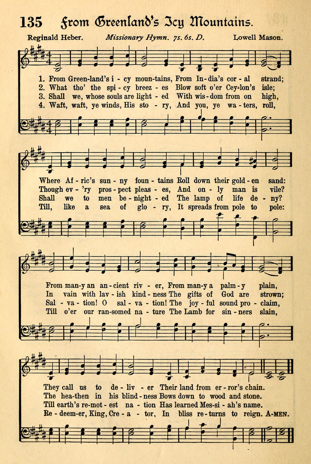 The Popular Hymnal page 92