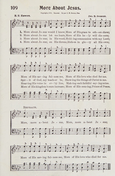 Premier Hymns: Selections for the Church, the Sunday School, young people