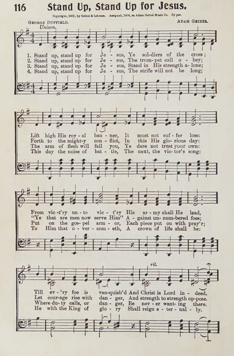 Premier Hymns: Selections for the Church, the Sunday School, young people