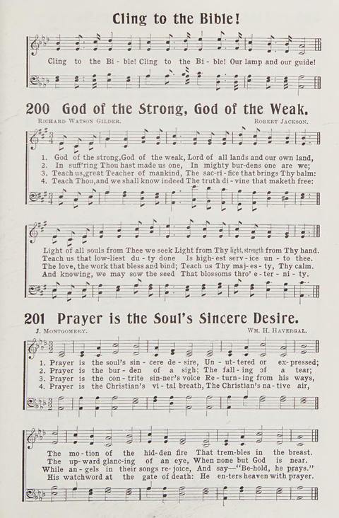 Premier Hymns: Selections for the Church, the Sunday School, young people