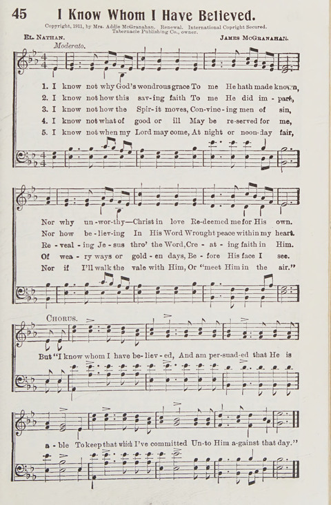 Premier Hymns: Selections for the Church, the Sunday School, young people