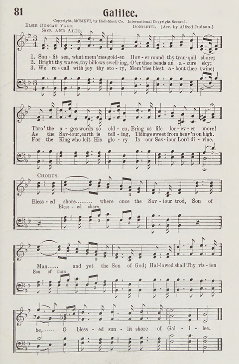 Premier Hymns: Selections for the Church, the Sunday School, young people