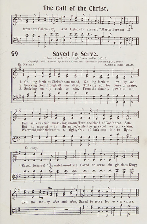 Premier Hymns: Selections for the Church, the Sunday School, young people