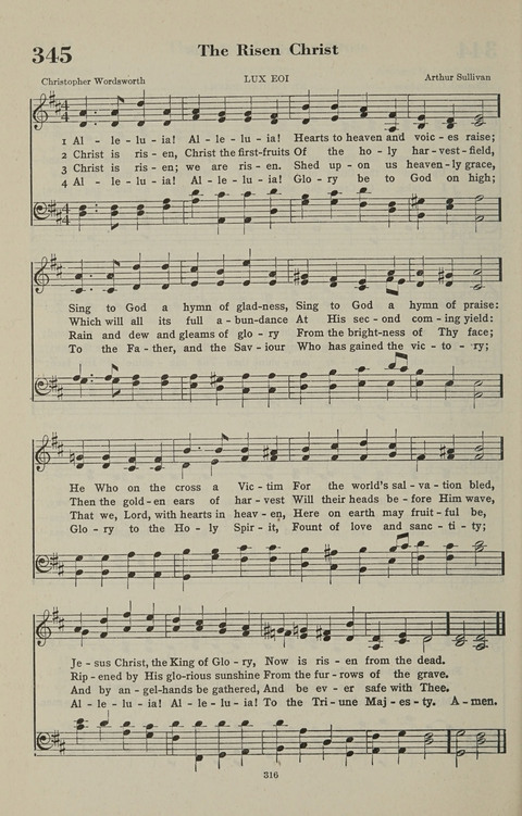 The Psalter Hymnal: The Psalms and Selected Hymns page 316