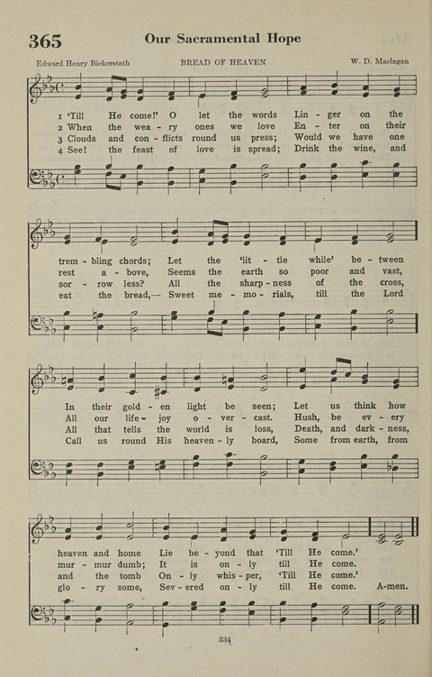 The Psalter Hymnal: The Psalms and Selected Hymns page 334