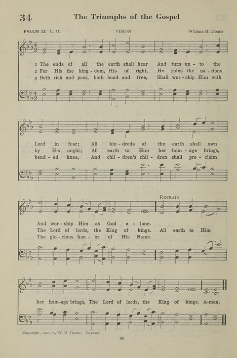 The Psalter Hymnal: The Psalms and Selected Hymns page 34